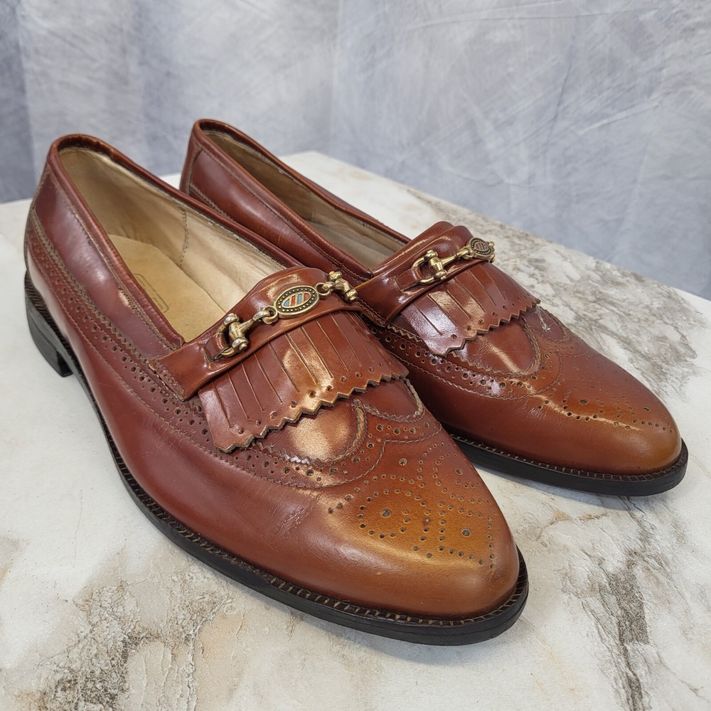 Rodriguez Karsson Kiltie Horsebit Loafers Men's Mex 29.5 - US Size 10.5